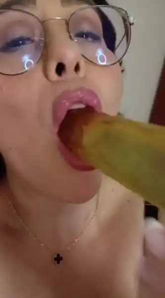 Gagging with cock