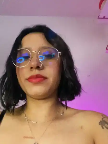 Touching my breasts a little for you