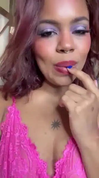 🛏️ Curvy in Pink Lingerie: Touch Me, But Soft First 💋💦🤤