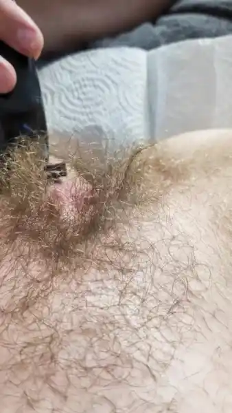 He paid me to shave my bush and recorded it for my husband...